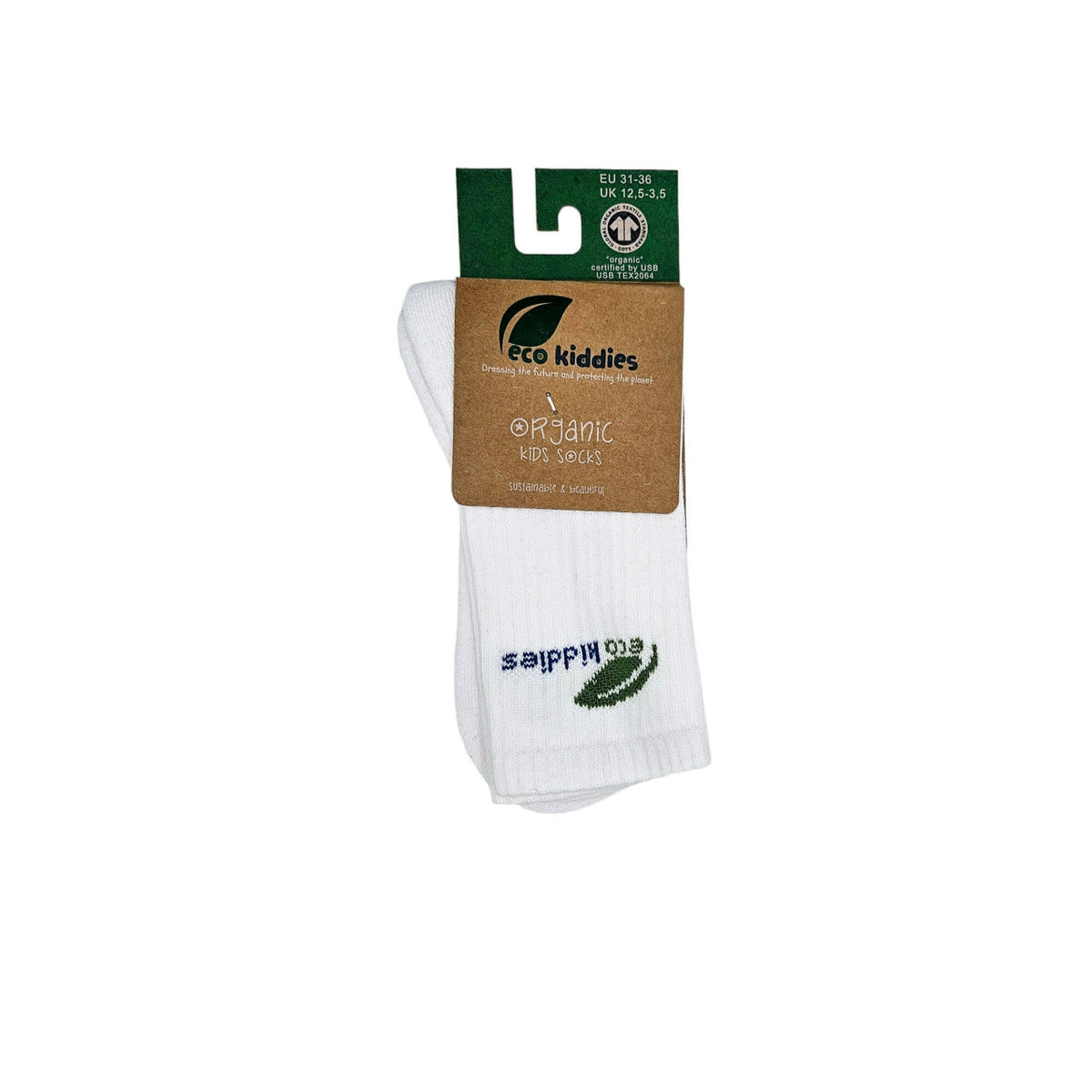 ORGANIC COTTON KIDS RIBBED SOCKS.