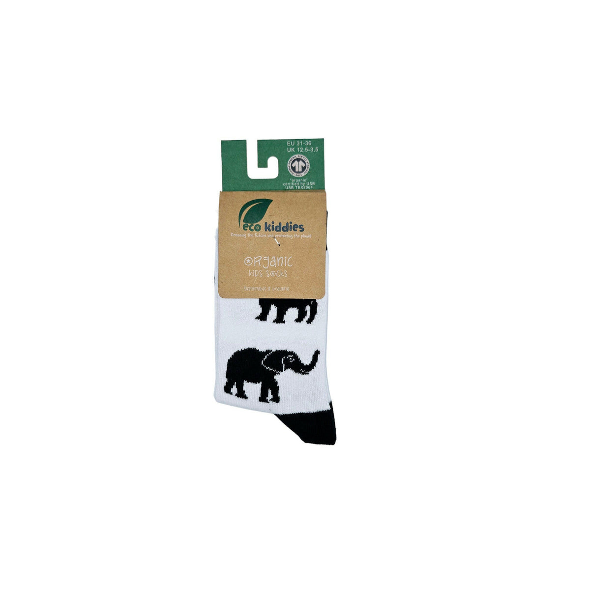 WILD ABOUT WILDLIFE ORGANIC COTTON KIDS SOCKS.