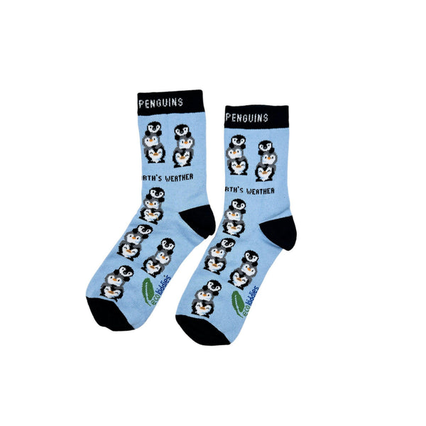 FRIENDLY PENGUINS ORGANIC COTTON KIDS SOCKS.