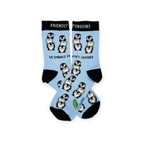 FRIENDLY PENGUINS ORGANIC COTTON KIDS SOCKS.